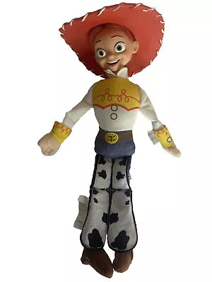 Disney Toy Story 4 Jessie Soft & Huggable Doll 13  Pixar With Hat Tested Working • $36.90