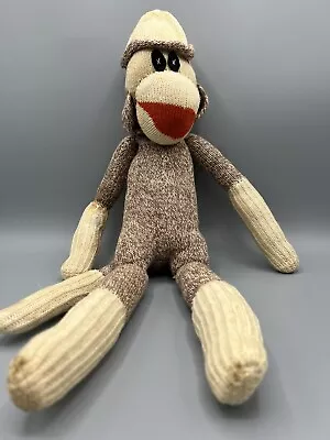 VINTAGE SOCK MONKEY Doll Pre-loved • $12