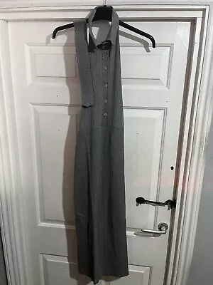 Ladies Grey Halter Neck Bodycon Dress Size 12-14 BNWT  • £8