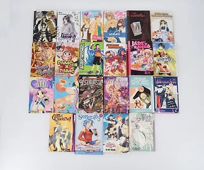 Mixed Manga Lot Of 22 English Comic Books 07 Ghost Loveless Tarot Tsubasa Bound • $79.95