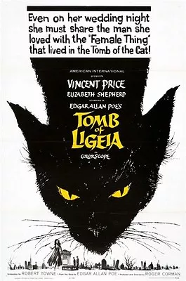 The Tomb Of Ligeia Vincent Price Horror Movie Poster Print      • $6.49