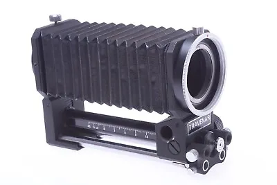 ✅ Petri Schacht? Travenar Macro Bellows M42 42mm Camera 50mm & 55mm Lens Scale • $28.22
