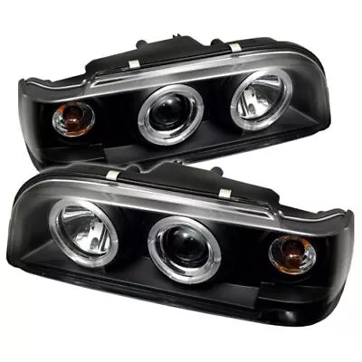 Spyder Auto 5012289 Halo Projector Headlights Black For 1993-1997 Volvo 850 NEW • $382.29