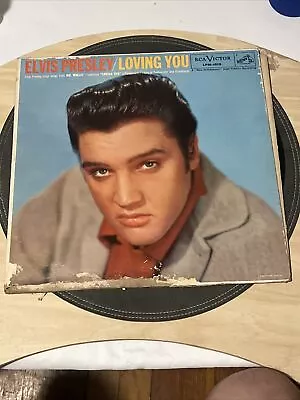 Elvis Presley Loving You LP LPM-1515 RCA Victor  1st ED 1957 NM Record Grade • $29.99