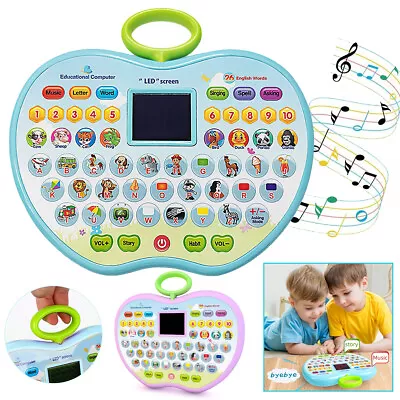 Preschool Tablet For KidsBaby Development Laptop Educational Learning Toys Game • £8.95