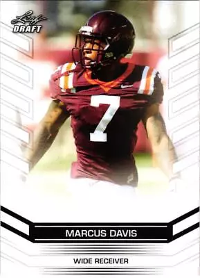 2013 Leaf Draft 45 Marcus Davis   Virginia Tech Hokies • $1.60