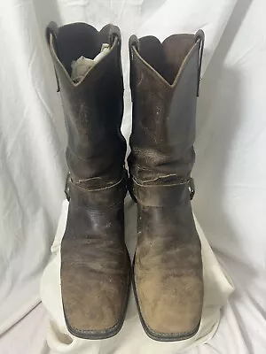 Vintage Retro Durango Harness Boots Mens SZ 12 Brown (Well Loved And Broken In) • $65