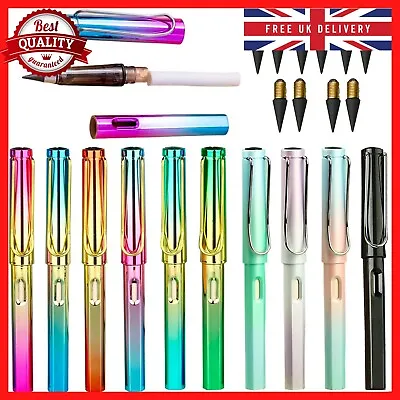 ATBEAMEN 10 Sets Inkless Everlasting Infinity Magic Pencil With Eraser Tree-Fr • £10.89