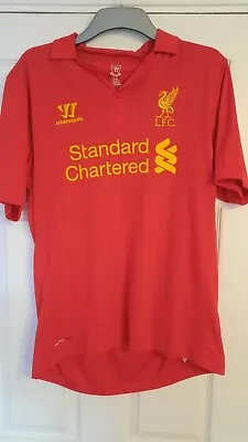 £15 • Buy Liverpool FC Warrior 2012/13 Home Shirt Jersey Standard Chartered - Size Large