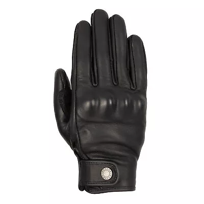 Oxford Henlow Ladies Motorcycle Motorbike Leather Gloves Black • £39.99