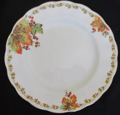 Vintage Grindley England  Autumn Pride  Cream Petal Dinner Plate • $15