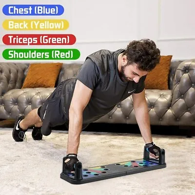 Push Ups Stand - 9 In 1 Rack Board System • £53.94