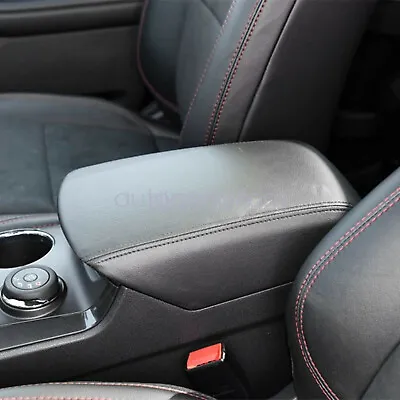 $9.09 • Buy Fits 11-18 Ford Explorer Console Armrest Real Leather Center Cover Black