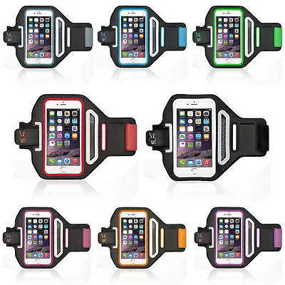 Premium Lycra Armband Sports Fitness Holder Strap IPhone 6/6S/6Plus/6SPlus • £7.99