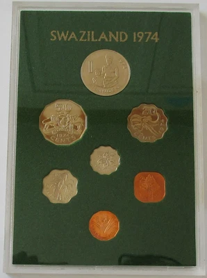 $29 • Buy Swaziland Proof Coin Set 1974