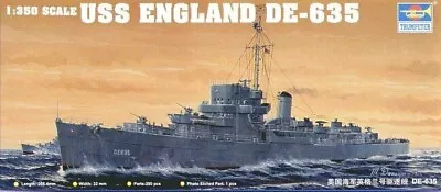 Trumpeter 05305 - 1/350 USS England DE-635 Model Kit • £27.50