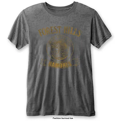 Ramones Forest Hills Burnout T-Shirt OFFICIAL • £14.99