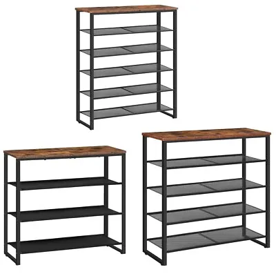 HOOBRO 4/5/6-Tier Shoe Rack Entryway Shoe Storage Organizer Unit Shoe Shelf  • $58.99