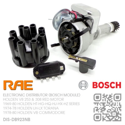 $356.50 • Buy Electronic Distributor & Bosch Mod V8 253-308 Red Engine  [holden Vb Commodore]