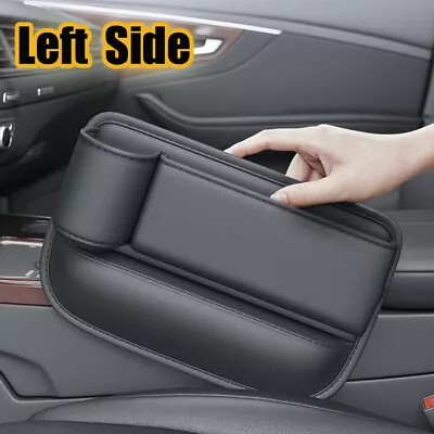 Car Accessories Seat Gap Filler Left Side Phone Holder Storage Box Organizer Bag • $27.72