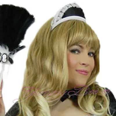 £6.97 • Buy French Maid Cap Fancy Dress Hat Costume Women Outfit Waitress Rocky Horror Show
