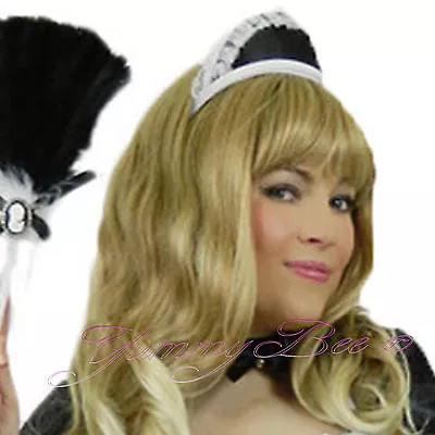 £6.97 • Buy French Maid Cap Fancy Dress Hat Costume Women Outfit Waitress Rocky Horror Show