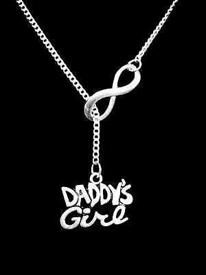 Daddy's Girl Necklace Gift Daughter Daddy's Little Girl Lariat Jewelry • $19.99
