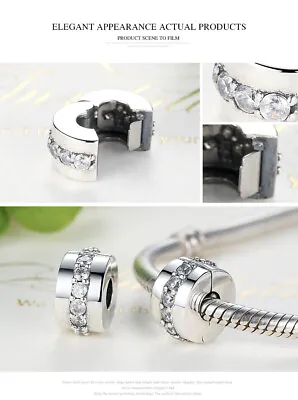 £10.31 • Buy Fashion Women 925 Sterling Silver Charm Shining Road Positioning Bracelet VOROCO
