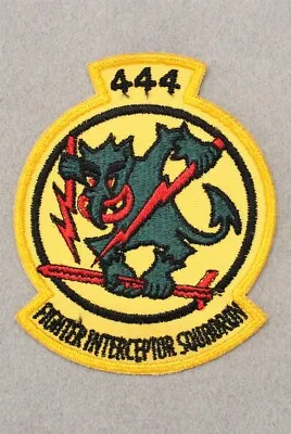 $49.95 • Buy 444th Fighter-Interceptor Squadron - USAF Air Force Patch 2158