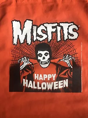 MISFITS Halloween Tote Bag Pumpkin OrangeDanzig Doyle New Super Rare LIMITED • $176.66