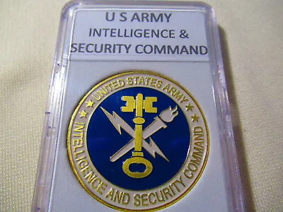U S ARMY INTELLIGENCE & SECURITY COMMAND (INSCOM) Challenge Coin  • $14.99