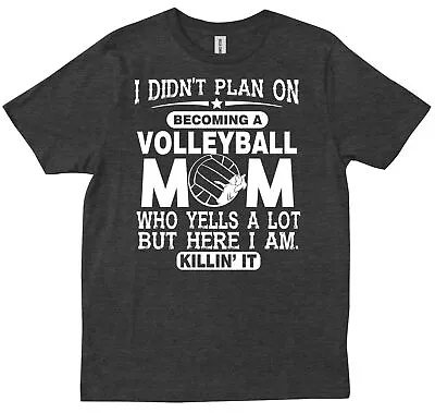 Volleyball Mom Ladies Mother Custom Volley Sports Momma Gifts Funny T-shirt • $24.99