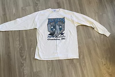 Dallas Cowboys Carolina Panthers NFL Playoffs 2003 Long Sleeve Charlotte Vintage • $15