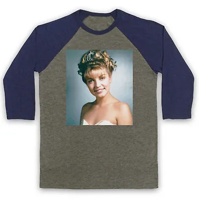 Twin Peaks Laura Palmer Photo David Lynch Cult Tv Show 3/4 Sleeve Baseball Tee • £23.99