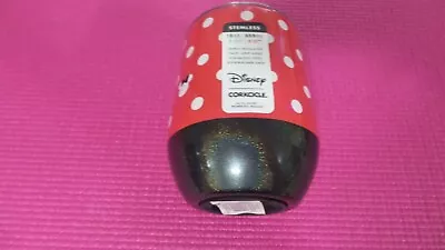 Corkcicle Disney Minnie Mouse 12 Ounce Stainless Steel Stemless Cup W/ Lid  NEW  • $15