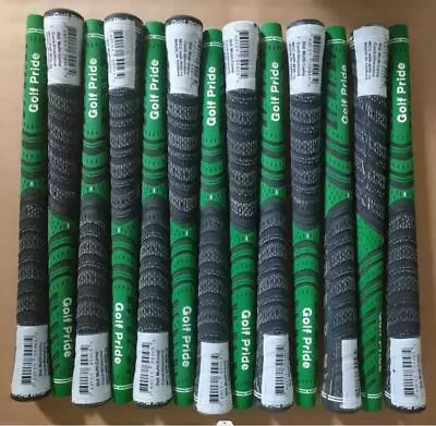 13PCS/Set Golf Pride Grips Standard/Midsize Green Color  MCC Club FREE SHIPPING • $53.76