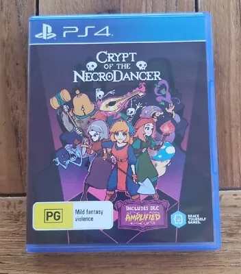 Crypt Of The Necrodancer Sony PlayStation 4 PS4 - Aus Seller - FREE POST  • $23