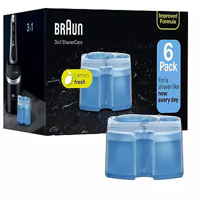 Braun Clean & Renew Refill Cartridges CCR Lemon Fresh - 6 Ct • $19.99