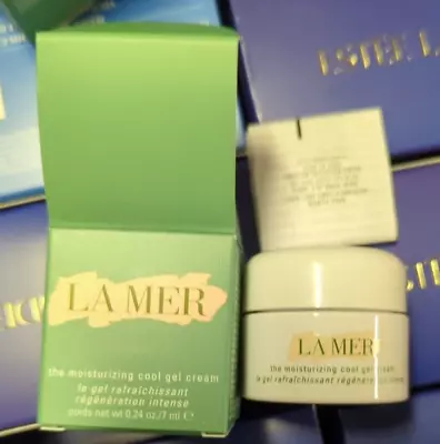 New In Box La Mer The Moisturizing Cool Gel Cream 0.24 OZ/7 Ml Travel Size Fresh • $17.99