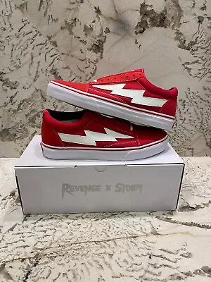 Revenge X Storm Vans Original Red Multiple Sizes Authentic Next Day Shipping • $109.99