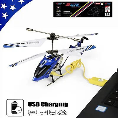 Syma S107G RC Helicopter 3CH 3.5CH Mini Remote Control Helicopter W/ Gyro Toy US • $23.98