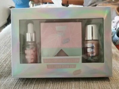 £3.49 • Buy Kiss X Highlighter Collection ~glow Bar, Liquid Lumi & Diamond Drops Gift Set