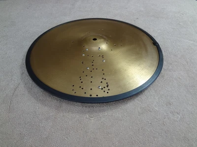 $75 • Buy USED 16'' METAL ELECTRONIC CYMBAL (wired For Roland Modules)