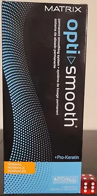 Matrix Opti Smooth Permanent Smoothing System Normal Hair 2 Applications • $49.90