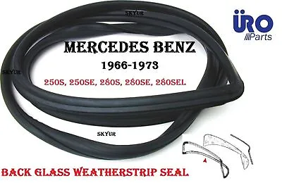 MERCEDES 1966-1973 250S 250SE 280S 280SEL Front Windshield Surrounding Seal URO • $77.33