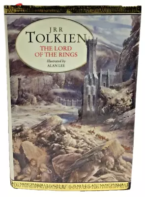 J R R Tolkien The Lord Of The Rings Hardcover 1991 Illustrated Edition • £39.99