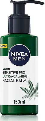 NIVEA MEN Sensitive Pro Ultra Calming Facial Balm Aftershave Balm Enriched With • £6.60