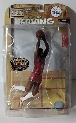 McFarlane NBA Hardwood Classics Legends 4 Julius Dr. J Erving Philadelphia 76ers • $22