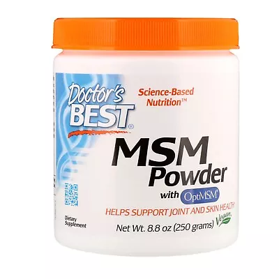 MSM Powder With OptiMSM 250g - Doctor's Best • £20.99