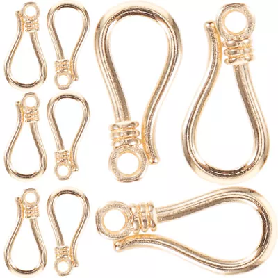 20pcs S Hook Eye Toggle Clasps For Jewelry Making-SO • £11.19